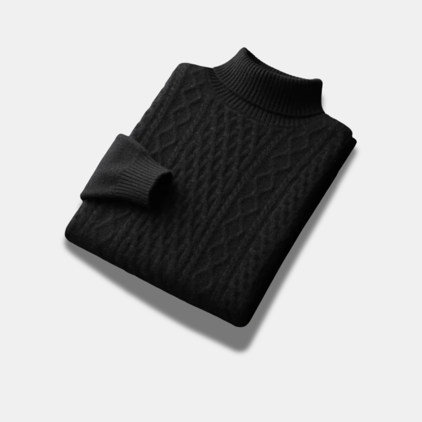 Heren Merinowollen Coltrui – Verfijnde Warmte met Elegante Uitstraling