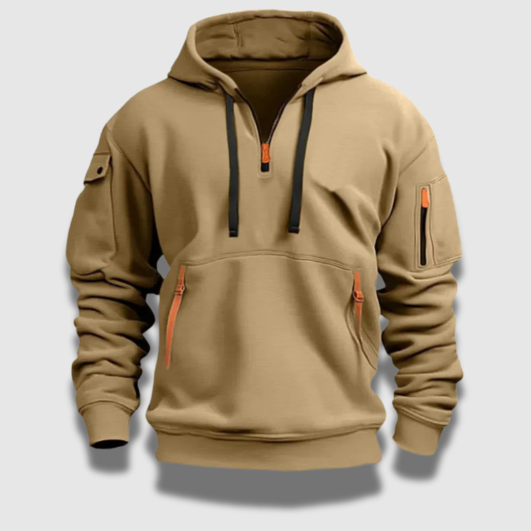 Heren Casual Hoodie – Warm, Ontspannen en Ideaal voor Elk Seizoen